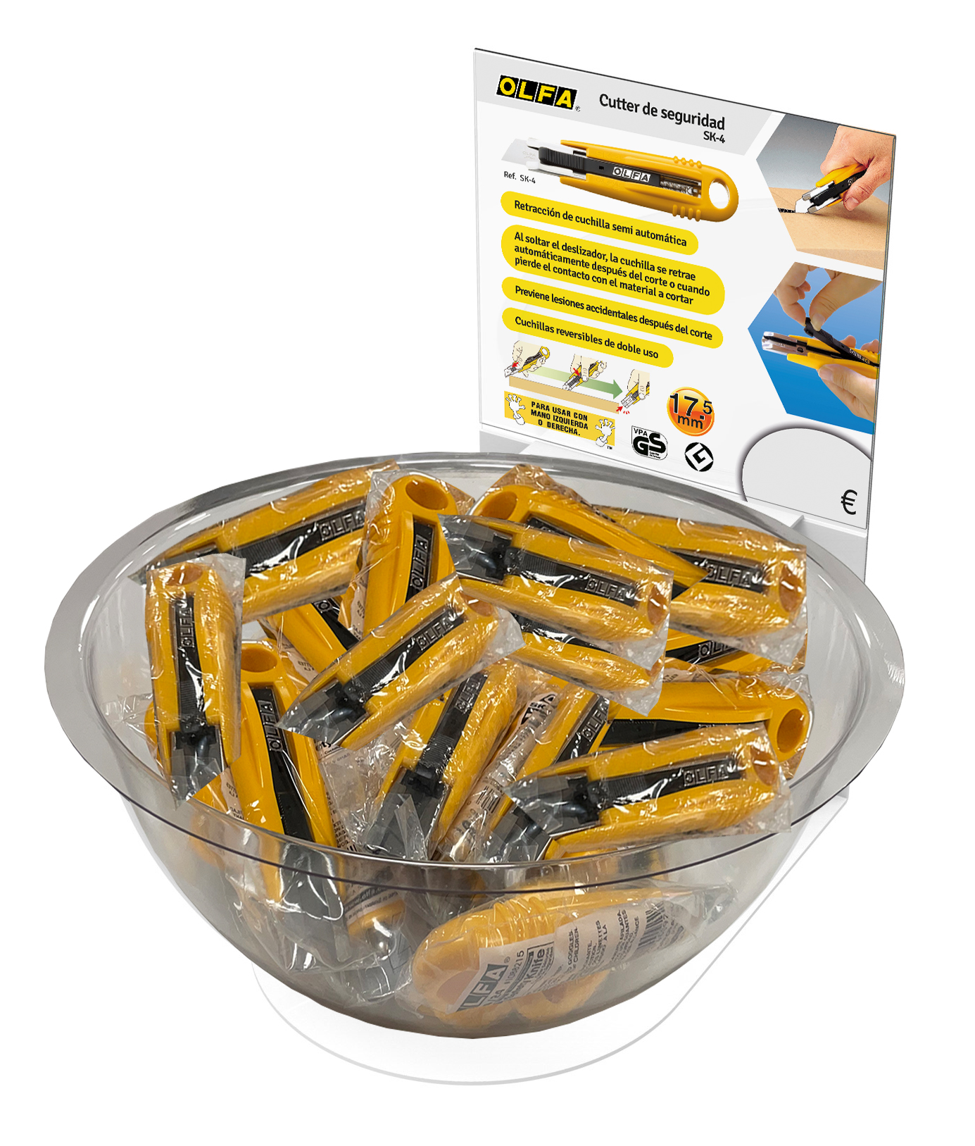 Expositor esférico 30cm SK4